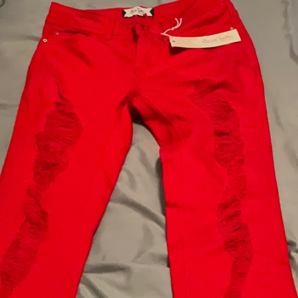Red pants